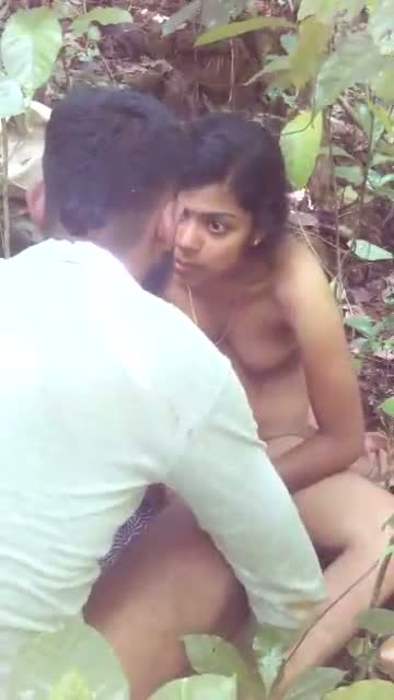 Cute south Indian girl enjoys outdoor sex with her boyfriend