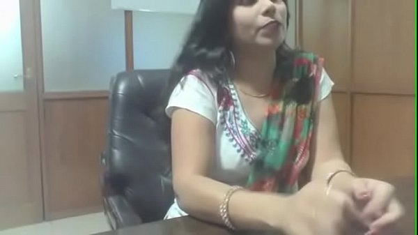 Hot sex video of an office bhabhi saving her job by having sex with boss