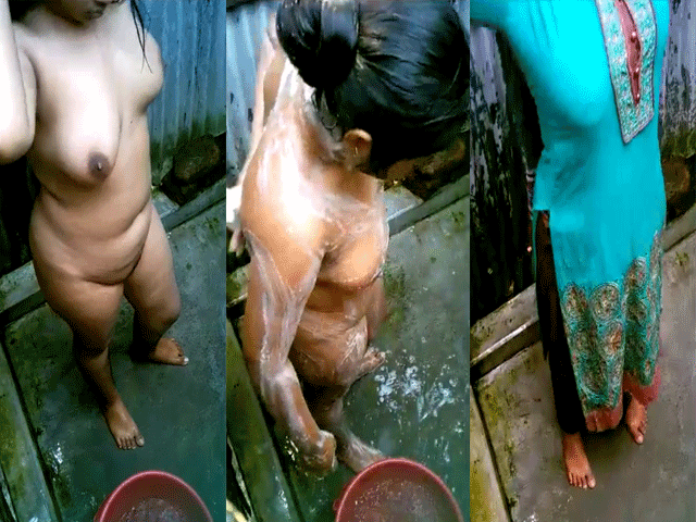 Nude Bath Indian